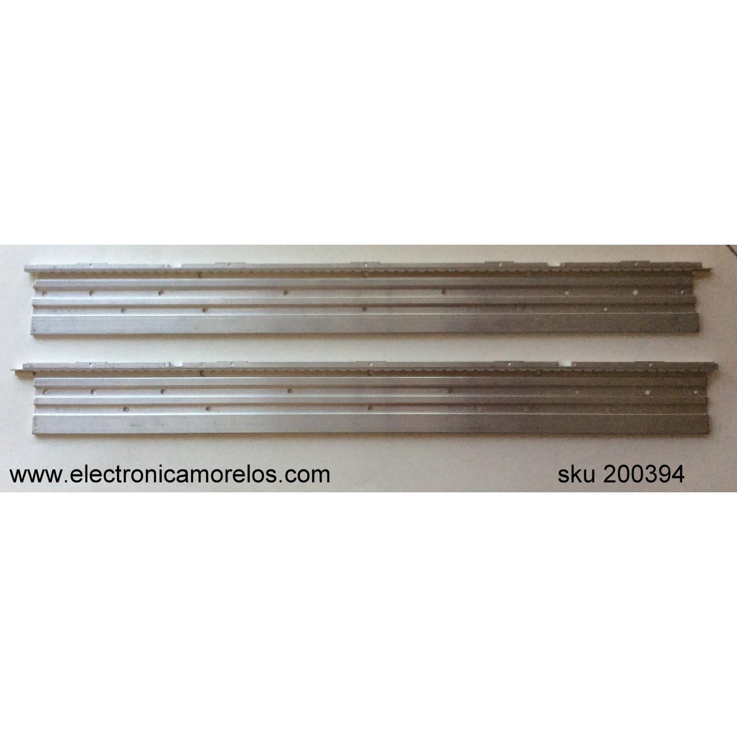 KIT DE LED'S PARA TV (2 PIEZAS) / LG 3660L-0369 /  / PANEL'S LC470EUF(SD)(A1) / LC470EUF(SD)(F2) / MODELO 47LW5300 / 47LV5500-UA / 47LV5500-UA.AUSYLJR